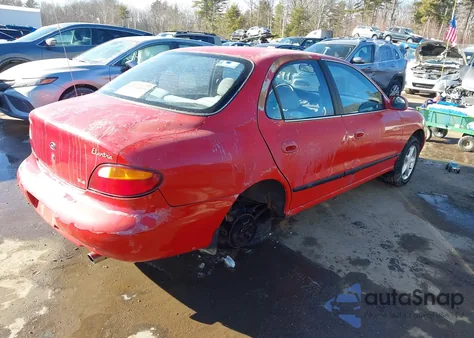 1997 Hyundai Elantra Gls из США, поврежденный, VIN KMHJF34M5VU491484